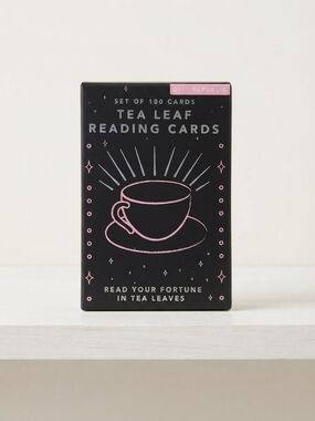 NEW Tea Leaf Reading Cards Deck by Gift Republic